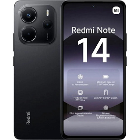 Смартфон Xiaomi Redmi Note 14 6/128Gb черный