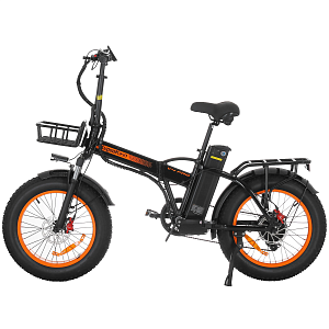Электровелосипед Kugoo V4 Pro (50 км/ч) черный