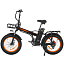 Электровелосипед Kugoo V4 Pro (50 км/ч) черный