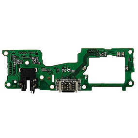 Шлейф Realme 8 4G/8 Pro (RMX3085/RMX3081) плата на системный разъем/разъем гарнитуры/микрофон
