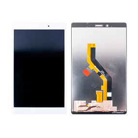 Дисплей для планшета Samsung T295 (Tab A 8.0" 2019 LTE) в сборе с тачскрином Белый