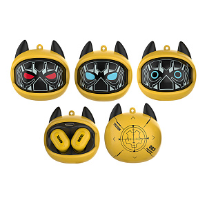 Bluetooth наушники беспроводные Art Toy желтые