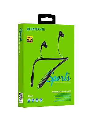 Bluetooth наушники Borofone BE45 внутриканальные черные