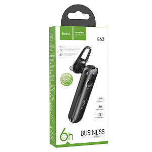 Bluetooth гарнитура Hoco E63 черная