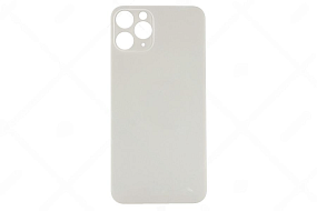 Задняя крышка iPhone 11 Pro Max (стекло) белый - orig fabric